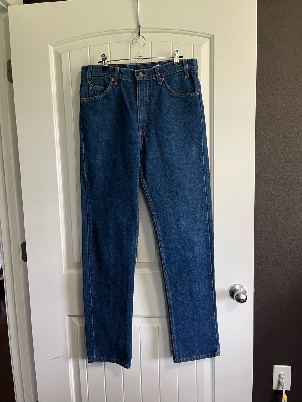 Very Vintage Levi’s 34X34 Orange Tag Missing Paper Tag Denim Cotton Rare